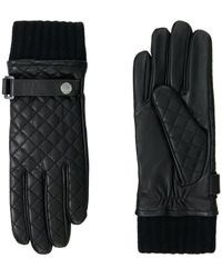 Mackage - Fia-Q Diamond Quilted Leather Driving Glove - Lyst
