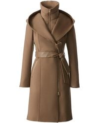 Mackage - Shia-Slb 2-In-1 Double-Face Wool Coat With Removable Bib - Lyst