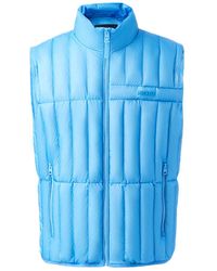 Mackage - Patrick Translucent Ripstop Light Down Vest With Funnel Collar - Lyst