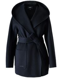 Mackage - Paya Wool Wrap Coat With Sash Belt - Lyst