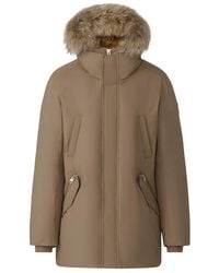 Mackage - Edward-Fz 2-In-1 Down Parka With Hooded Bib And Natural Fur For - Lyst