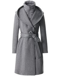Mackage - Shia-Slb 2-In-1 Double-Face Wool Coat With Removable Bib - Lyst