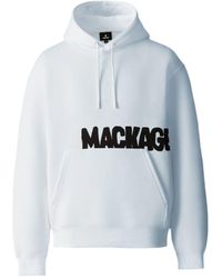 Mackage - Krystian-Pr Double-Face Jersey Logo Hoodie - Lyst