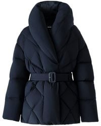 Mackage - Z Down Belted Jacket With Shawl Collar - Lyst