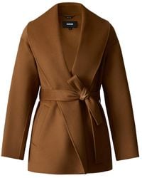 Mackage - Tyra Double-Face Wool Robe Jacket - Lyst