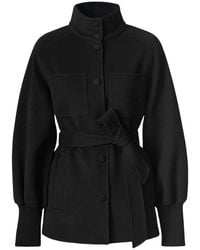 Mackage - Shania Double-Face Wool Belted Jacket - Lyst