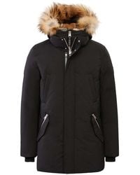 Mackage - Edward-Fz 2-In-1 Down Parka With Hooded Bib And Natural Fur For - Lyst