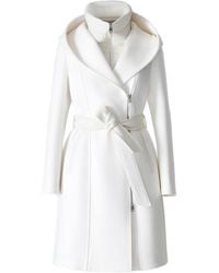 Mackage - Shia-Slb 2-In-1 Double-Face Wool Coat With Removable Bib - Lyst
