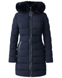 Mackage - Calla Agile-360 Stretch Light Down Coat With Fox Fur Collar - Lyst