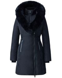 Mackage - Kay-Bx Down Coat With Fox Fur Signature Collar - Lyst