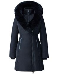 Mackage - Kay-Bx Down Coat With Fox Fur Signature Collar - Lyst