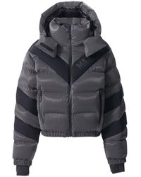 Mackage - Kairi-Glo High-Gloss Down Ski Jacket With Chevron Design - Lyst