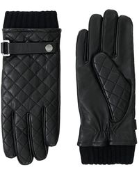Mackage - Reeve-Q Diamond Quilted Leather Gloves - Lyst