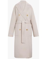 Mackintosh Fortrose Belted Trench Coat - Natural