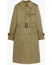 Mackintosh Muirkirk Khaki Cotton Trench Coat Lm-1011f - Green