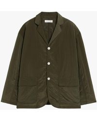 Mackintosh - Captain Military Green Nylon Jacket Gsm-200 - Lyst
