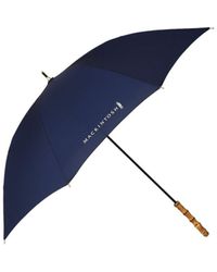 Mackintosh - Heriot Bamboo Handle Stick Umbrella Ink Acc-030 - Lyst