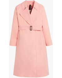 Mackintosh - Kintore Pink Bonded Cotton Trench Coat Lr-1039 - Lyst