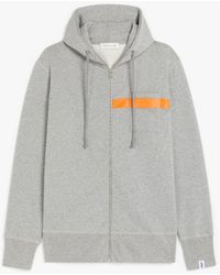 Mackintosh - Grey X Orange Cotton Hooded Sweatshirt Gjm-208 - Lyst