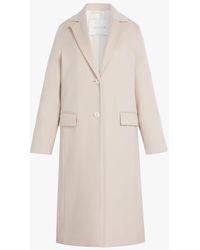 Mackintosh Dornie Ivory Storm System Wool Chesterfield Coat | Lm-1006f - Multicolour