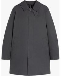 Mackintosh - Cambridge Grey Raintec Cotton Short Coat - Lyst