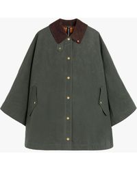 Mackintosh - Cora Green Waxed Cotton Field Coat - Lyst