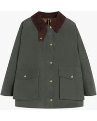Mackintosh - Blair Green Waxed Cotton Field Jacket - Lyst