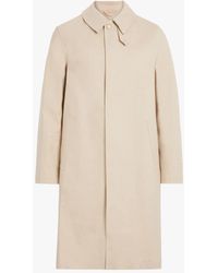 Mackintosh Bronze Brown Bonded Cotton Short Coat Gr 002d For Men