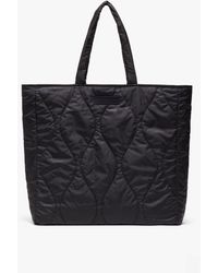 Mackintosh Lexis Black Quilted Nylon Bag Acc-ba02