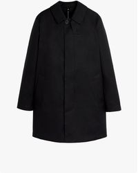 Mackintosh - Cambridge Black Raintec Cotton Short Coat Gmc-100 - Lyst