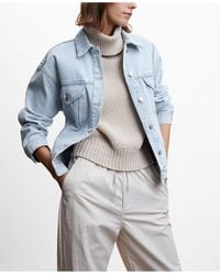 Mango Jean and denim jackets for Women | Online Sale up to 37% off | Lyst