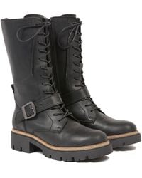 Celtic & Co. - Strap Detail Mid Calf Boot - Lyst