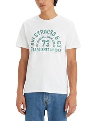Levi's - Classic Standard-fit Arch Logo Graphic T-shirt - Lyst