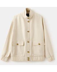 Mango - Pockets Oversized Jacket - Lyst
