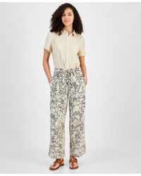 Tommy Hilfiger - Butterfly High-rise Tie-waist Pants - Lyst