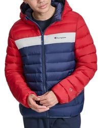 Champion - Performance Quilted Hooded Jacket - Lyst