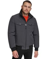 Calvin Klein - Flex Tech Water-resistant Bomber Jacket - Lyst