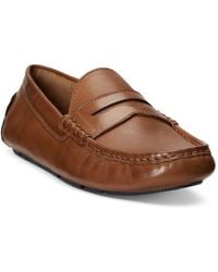 Polo Ralph Lauren - Anders Leather Driving Loafer - Lyst