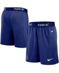 Nike - Black Los Angeles Dodgers Authentic Collection Practice Performance Shorts - Lyst