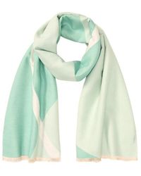 Olsen - Panel Design Scarf - Lyst