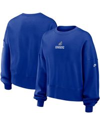 Nike - Indianapolis Colts Oversized Rewind Pullover Sweatshirt - Lyst