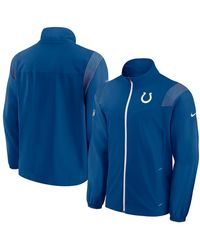 Nike - Indianapolis Colts Sideline Woven Logo Full-zip Jacket - Lyst