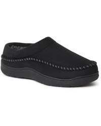 Dearfoams - Thompson Moccasin Toe Clog House Shoe Slipper - Lyst
