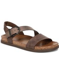 Blowfish - Lance Strappy Open Round Toe Platform Sandals - Lyst