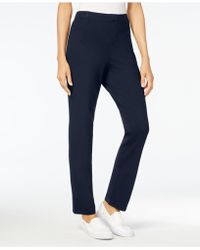 karen scott petite knit pants