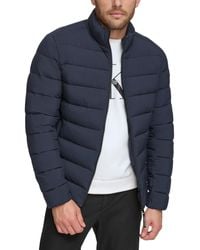 Calvin Klein - Quilted Infinite Stretch Water-resistant Puffer Jacket - Lyst