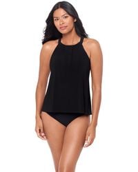 Magicsuit - Solid Esme High Neck Tankini Top - Lyst