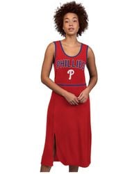 G-III 4Her by Carl Banks - Philadelphia Phillies Center Field Maxi Dress - Lyst