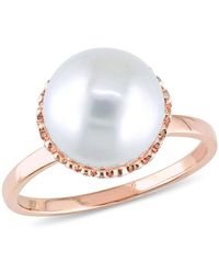 Macy's - Freshwater Cultured Pearl (9.5-10mm - Lyst