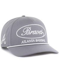 '47 - Atlanta Braves Foundational Hitch Adjustable Hat - Lyst